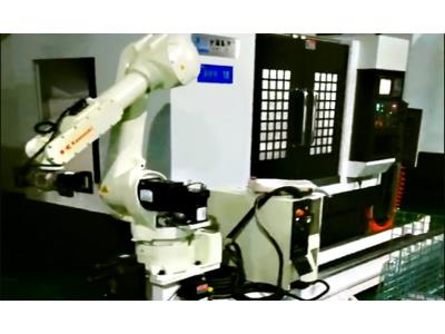 機(jī)床上下料滑臺聯(lián)動(dòng)工作